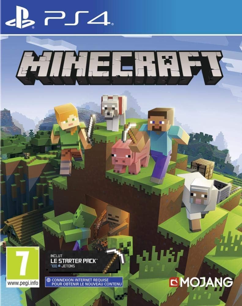 Playstation Minecraft Starter Collection Refresh – PS4 (acoperirea poate varia)