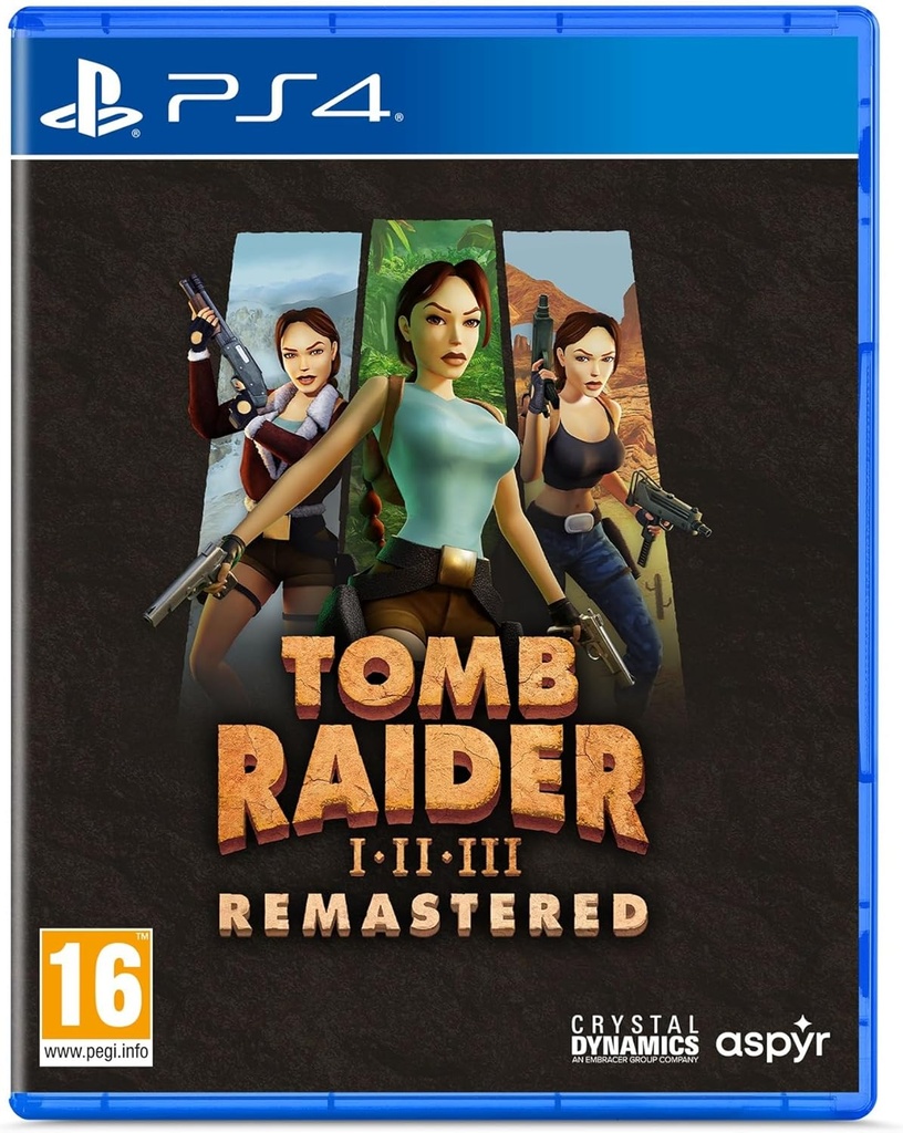 Tomb Raider 1-3 Remastered cu Lara Croft - PS4