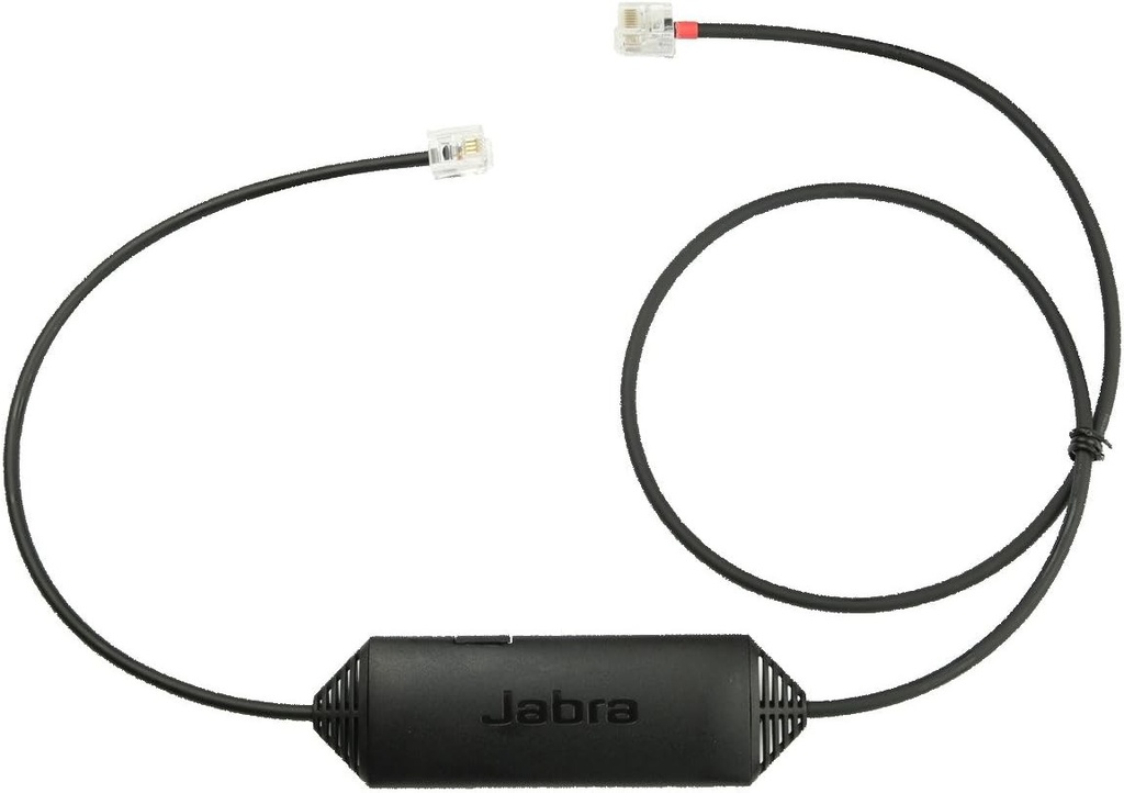 Solutie Jabra Link 14201-43 Electronic Hook Switch (EHS) pentru telefoane IP Cisco Unified din seria 6945/7800/7900/8800 si casti fara fir Jabra, negru