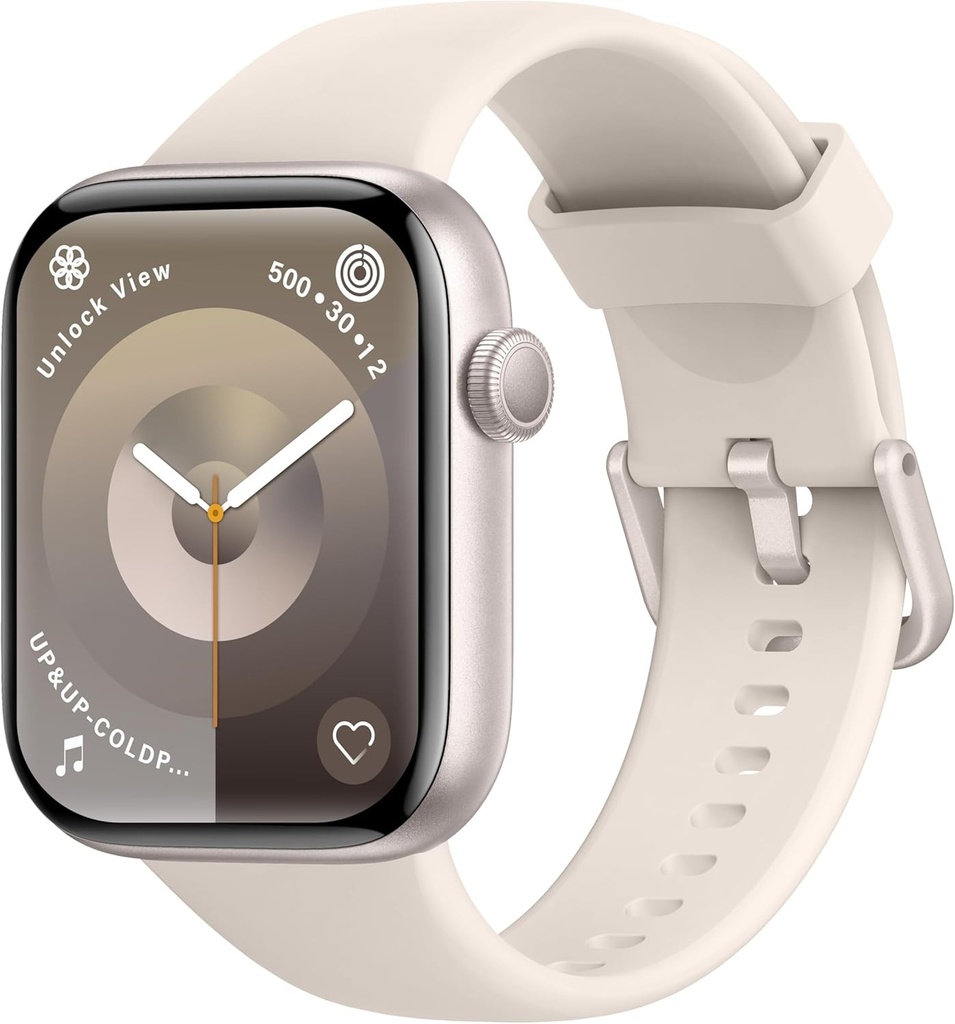 Ceas inteligent Femei Barbati, Ceas de fitness tactil HD de 1,85 inchi cu functie de telefon, 140+ moduri sportive Ceas inteligent Monitor de fitness cu monitor de ritm cardiac Monitor de somn Pedometru, Ceas sport rezistent la apa IP68 pentru iOS Android