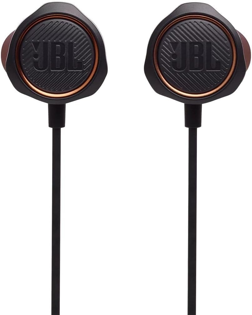 Casti de gaming cu fir JBL Quantum 50, casti de gaming cu microfon cu fir, compatibilitate cu mai multe platforme pentru PC si console, negru