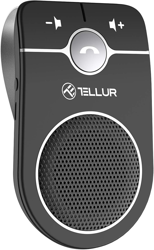 Maini libere pentru masina TELLUR CK-B1 Bluetooth, senzor de miscare pentru pornire/oprire automata, microfon cu anulare a ecoului si anulare a zgomotului, Siri si Google, multipunct