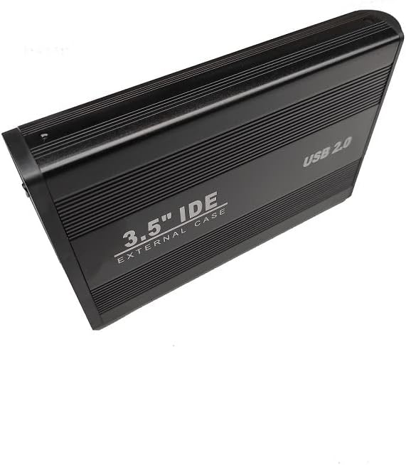 Carcasa pentru hard disk extern USB IDE HDD de 8,9 cm și 3,5 inchi
