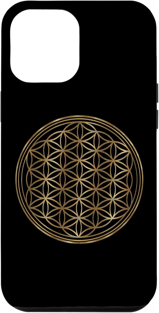 Husa pentru iPhone 15 Pro Max Floarea Vietii, simbol spiritual