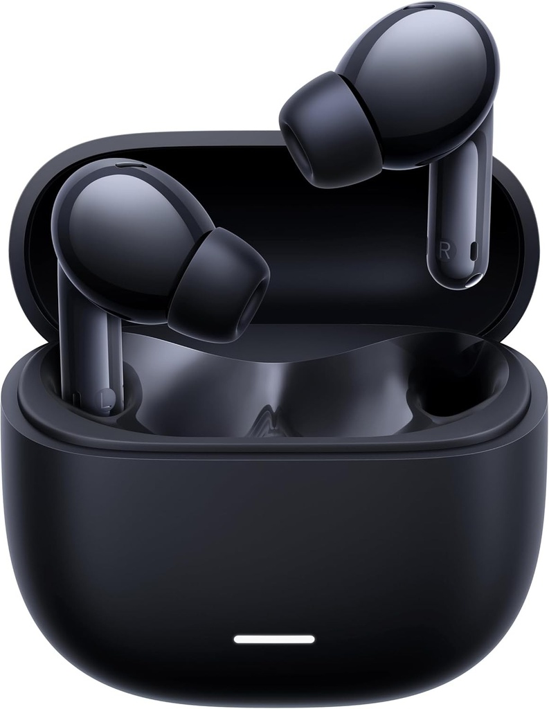 Xiaomi Redmi Buds 6 Lite, Casti Bluetooth In-Ear, Anulare a zgomotului, Microfon dublu, Calitate audio inalta, Carcasa de incarcare USB-C, Durata de viata a bateriei 38h, Negru