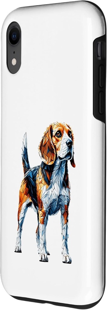 Husa pentru iPhone XR Polygon Art Beagle Beagles