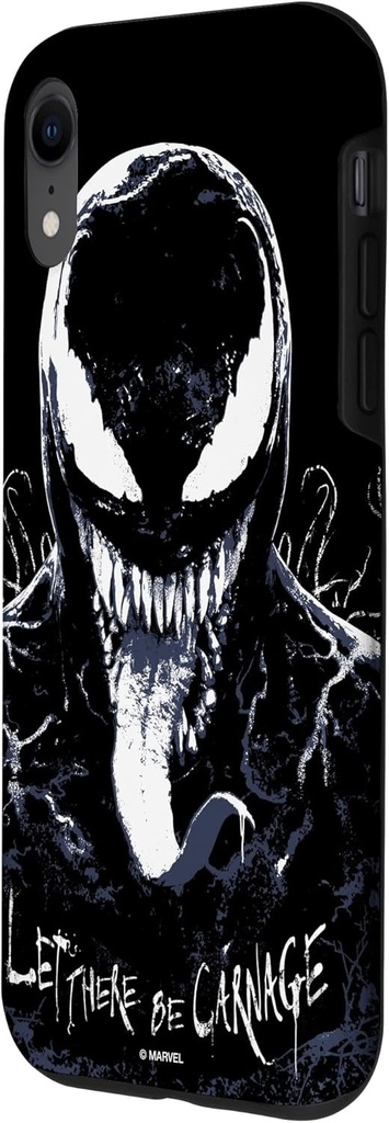 Coche pentru iPhone XR Marvel Venom: Let There Be Carnage Eddie Brock Black