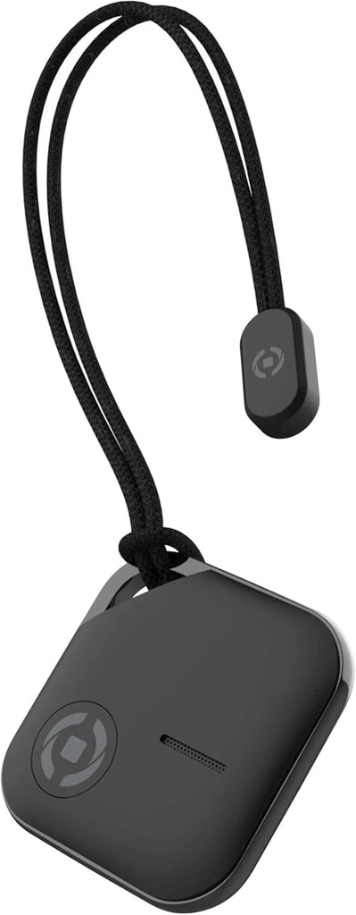 Celly Smartfinder Black, Căutare de obiecte GPS compatibil cu IOS, Localizator GPS auto cu aplicația Find My, Mini GPS Tracker pentru mașini, chei, rucsacuri