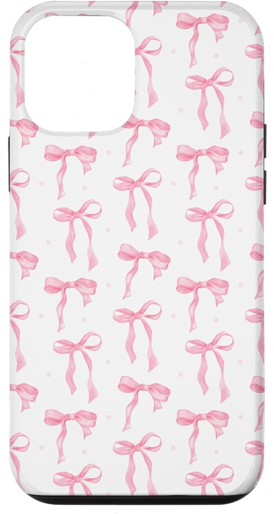 Husa pentru iPhone 12 mini Pink Bows Girl