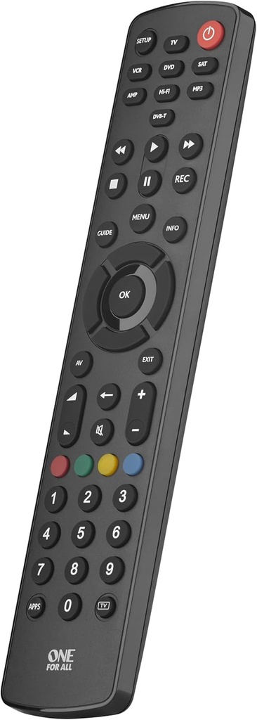 Telecomandă universală One For All 1280 Contour Amplificator 8 în 1