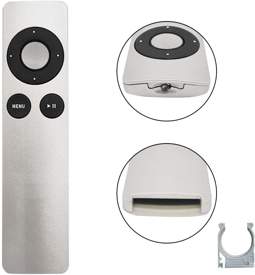 Ersatzfernbedienung pentru APPLE TV MC377LL/A 1a 2a 3a 4G, A1294 A1218/MA711 A1378/MC572 A1427/MD199 A1625/MGY52/MLNC2 A1842/MQDP2. 2/ 2 Apple TV MC377LL/A MM4T2AM/A