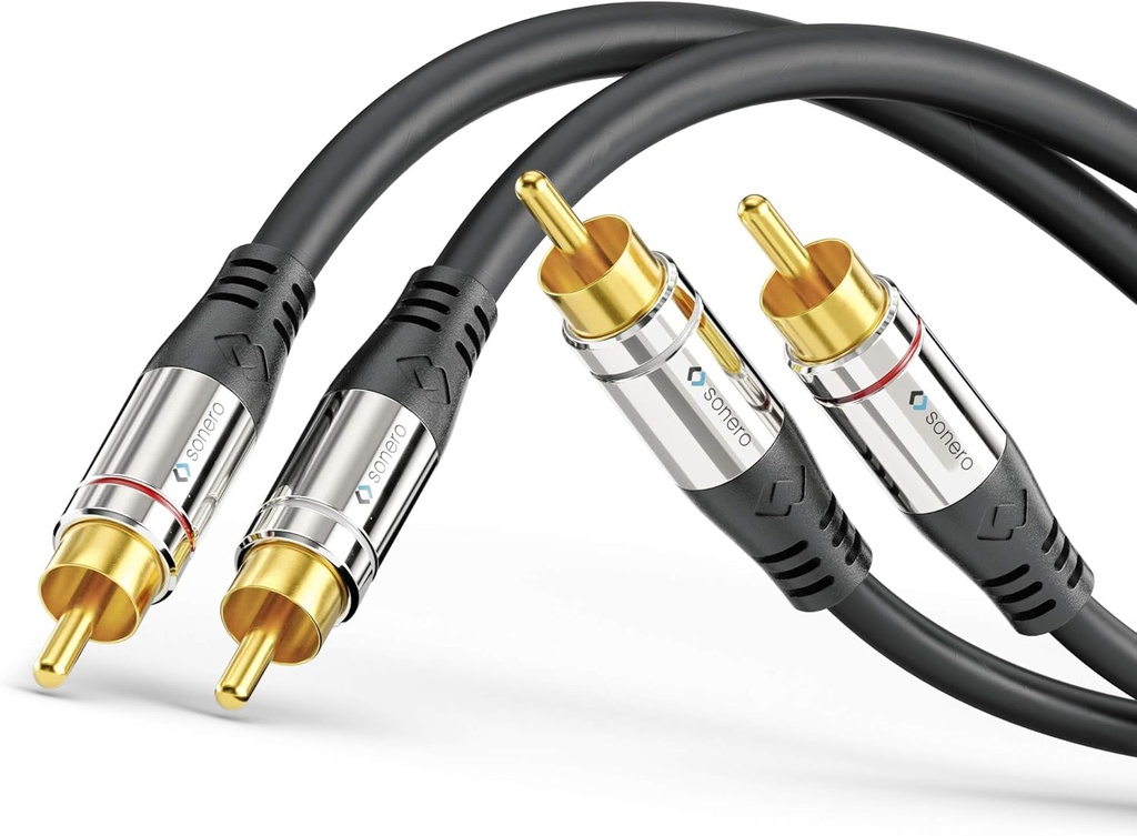 sonero 2x 0,5m cablu audio stereo RCA