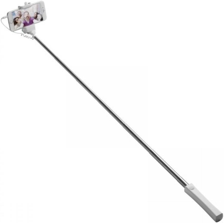 PARENTA.- Selfie stick universal pentru smartphone/buton foto/ mufa jack - 1 metru lungime desfasurat, culoare aleatoare