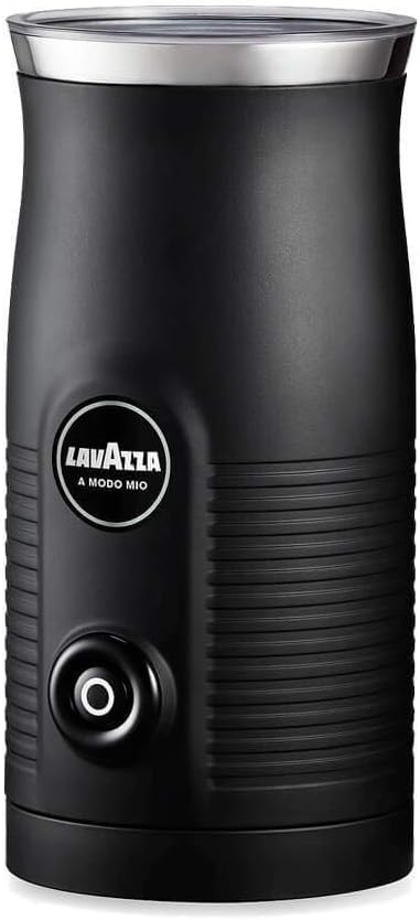Spumator electric pentru lapte Lavazza A Modo Mio Milkeasy, aparat pentru cappuccino, negru