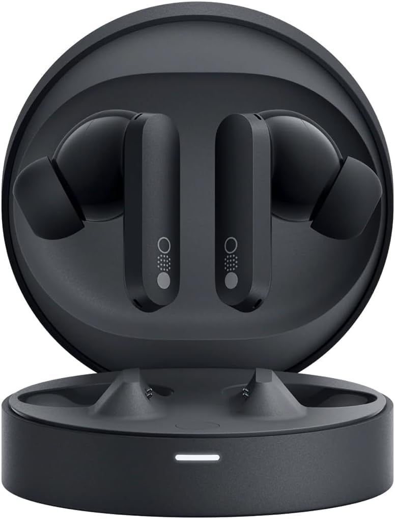 Căști adevărate wireless CMF Buds Pro cu 45 dB ANC, tehnologie Ultra Bass, bas dinamic personalizat, rezistență la praf și apă IP54, 6 microfoane HD și până la 39 de ore de viață a bateriei, gri