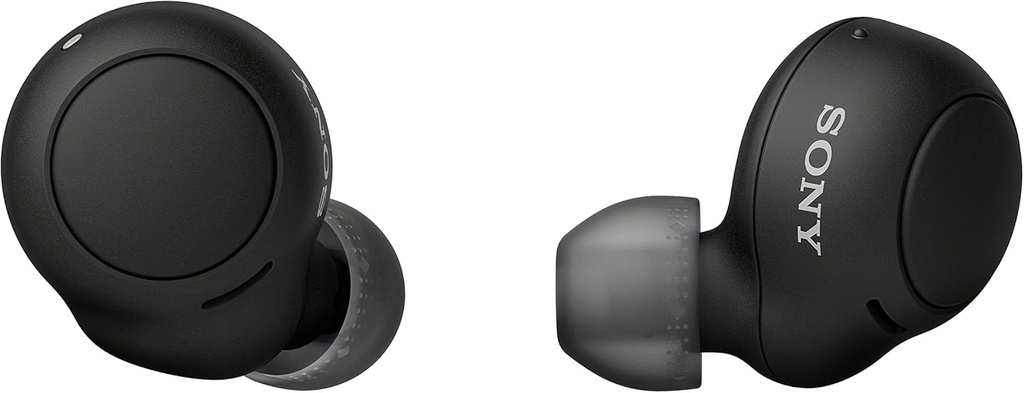 Căști intraauriculare wireless, Bluetooth, Sony WF-C500 (cu clasificare IPX4 și durată de viață a bateriei de până la 20 de ore) Negru, mic