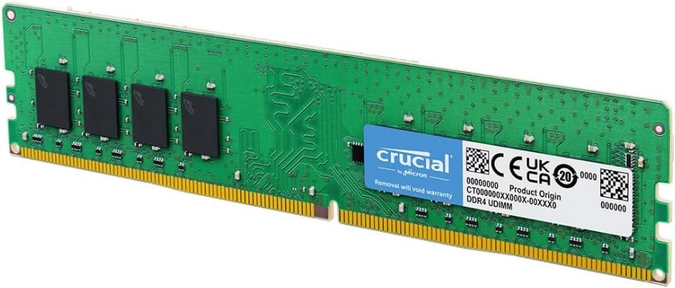 RAM cruciala 16 GB DDR4 3200MHz CL22 (2933MHz sau 2666MHz) Memorie desktop CT16G4DFRA32A