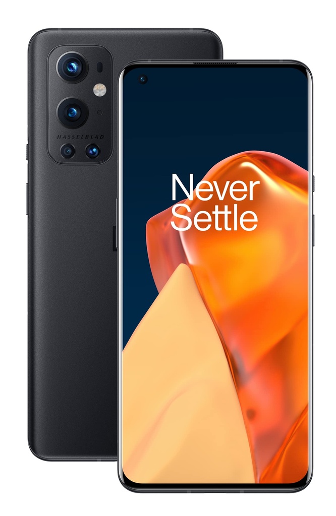 OnePlus 9 Pro 5G - Smartphone 6.7" WQHD, AMOLED 120Hz (Snapdragon 888, 8GB RAM + 128GB, Cuadruple camera Hasselblad 48+50+8+2Mpx, 4500mah, încărcat 65W), Dual Sim, Stellar Black [EU versiune]
