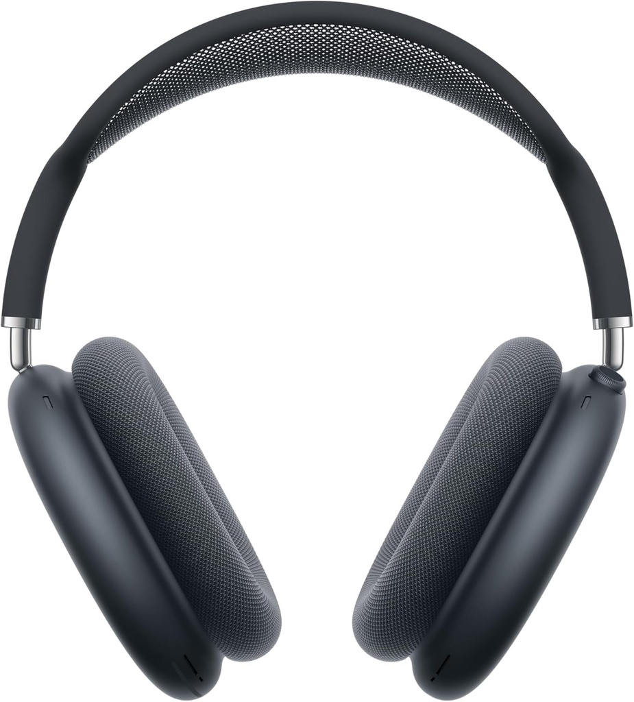 Căști supraear wireless Apple AirPods Max, anulare activă a zgomotului de calitate profesională, mod de transparență, sunet spațial personalizat, încărcare USB-C, miezul nopții
