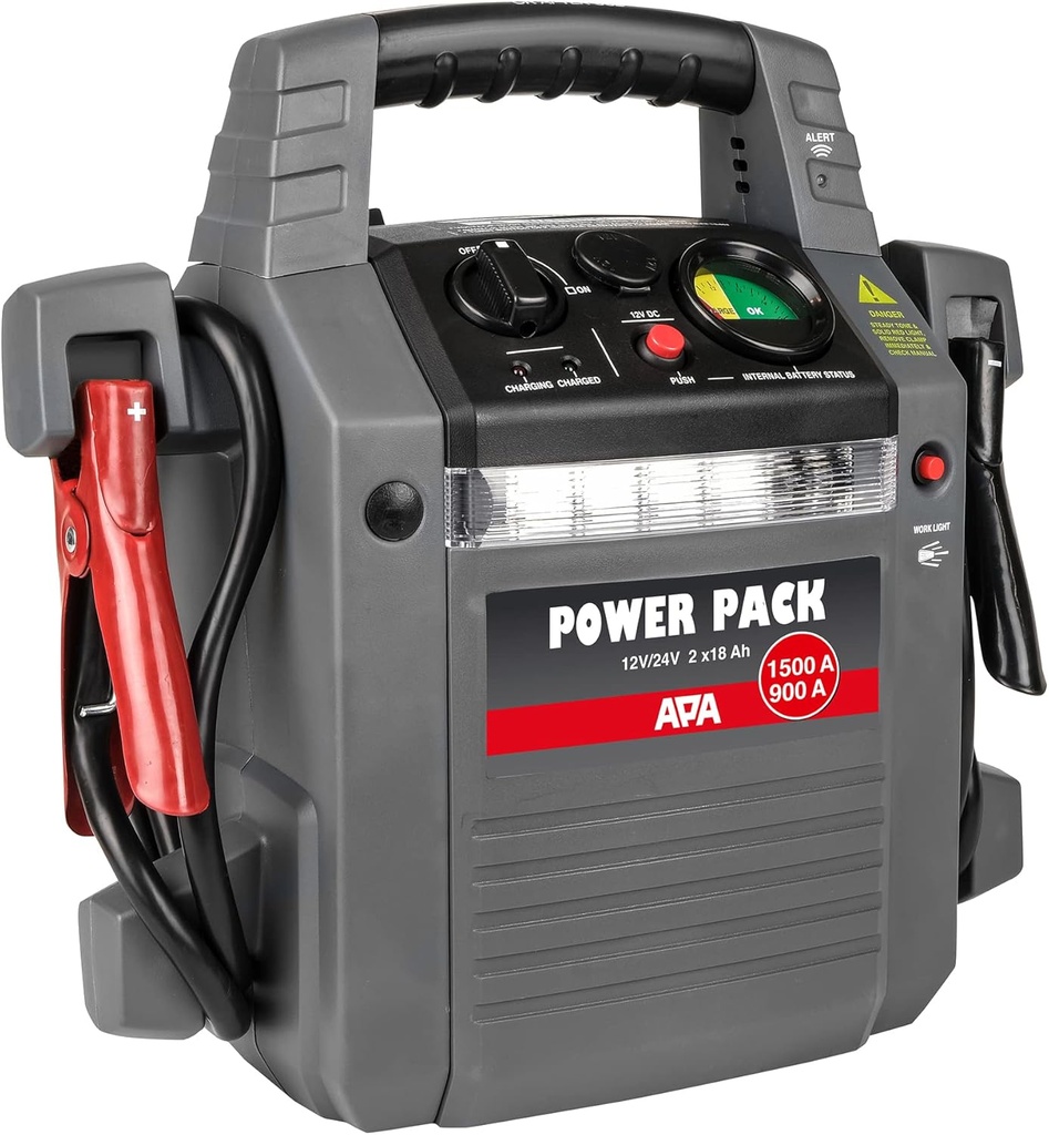 APA 16524 Sursă de alimentare 12/24V, pornire de urgență 900A