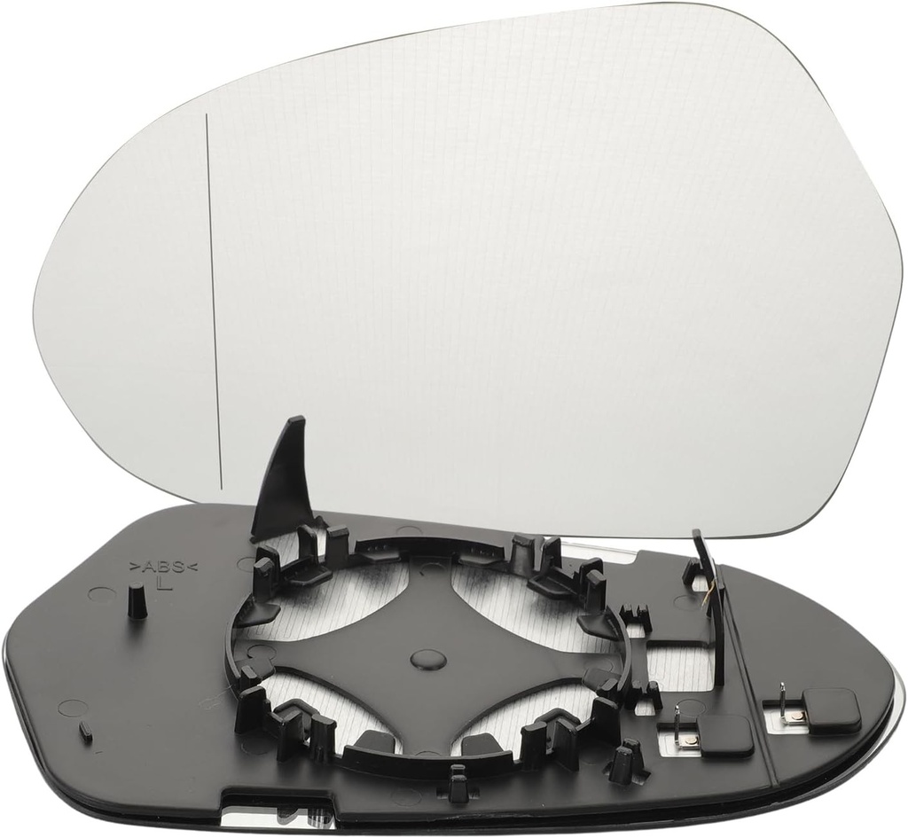 KASturrboo KASturbo Oglinda laterala stanga incalzita asferica cu placa de suport pentru Audi A6 2011 2012 2013 2014 2015 2016 2017 2018 OEM: 4G0857535 4G0857535B