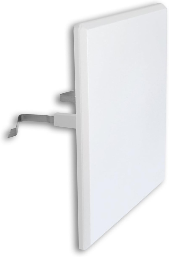 CPU1616B Placa de ventilatie 160x160 mm cu arcuri, alba