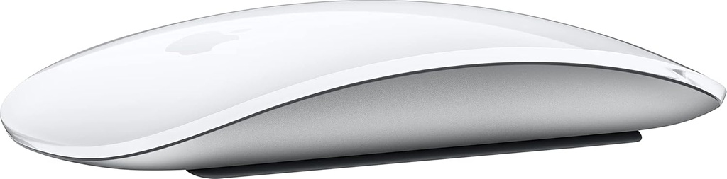Apple Magic Mouse: Bluetooth, reîncărcabil. Compatibil cu Mac sau iPad; Suprafață albă, Multi-Touch.