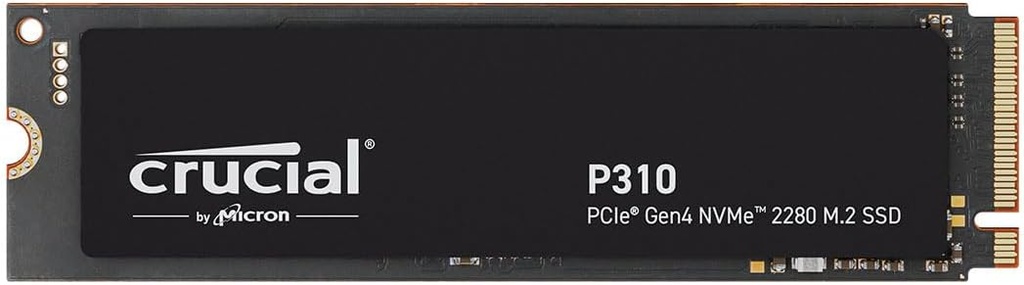 Crucial P310 SSD 500 GB M.2 2280 PCIe Gen4 NVMe SSD intern, până la 6.600 MB/s, jocuri pentru laptop și desktop, hard disk SSD - CT500P310SSD801