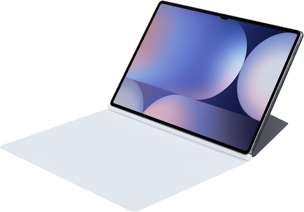 Husa Samsung Smart Book EF-BX910 pentru Galaxy Tab S10 Ultra, Tab S9 Ultra, husa pentru tableta din doua piese, subtire, usoara, optiuni convenabile in picioare, albastru