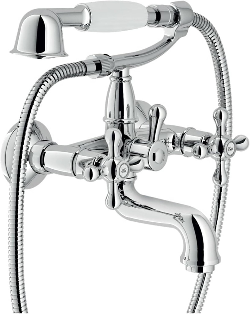 Nobili Rubinetterie GRC5001CR Baterie externă pentru cada cu duplex, crom