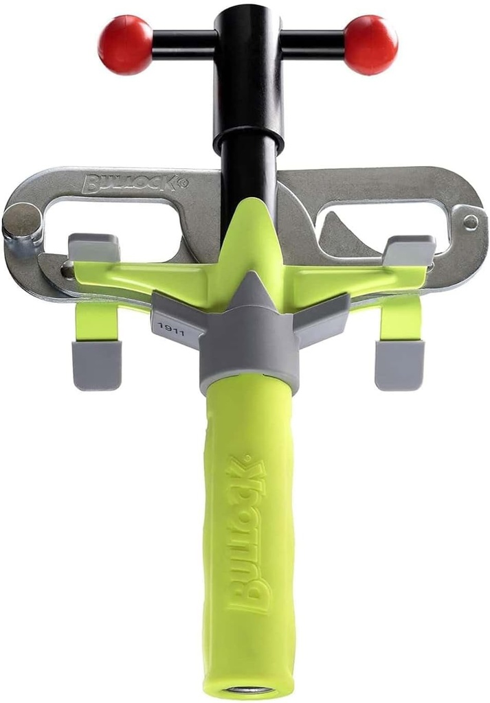 Bullock Excellence Model X, Dispozitiv antifurt mecanic pentru masini cu transmisie manuala - protectie maxima, otel carbonitrurat, rezistent si usor de instalat, design compact cu sistem de blocare cu pedala