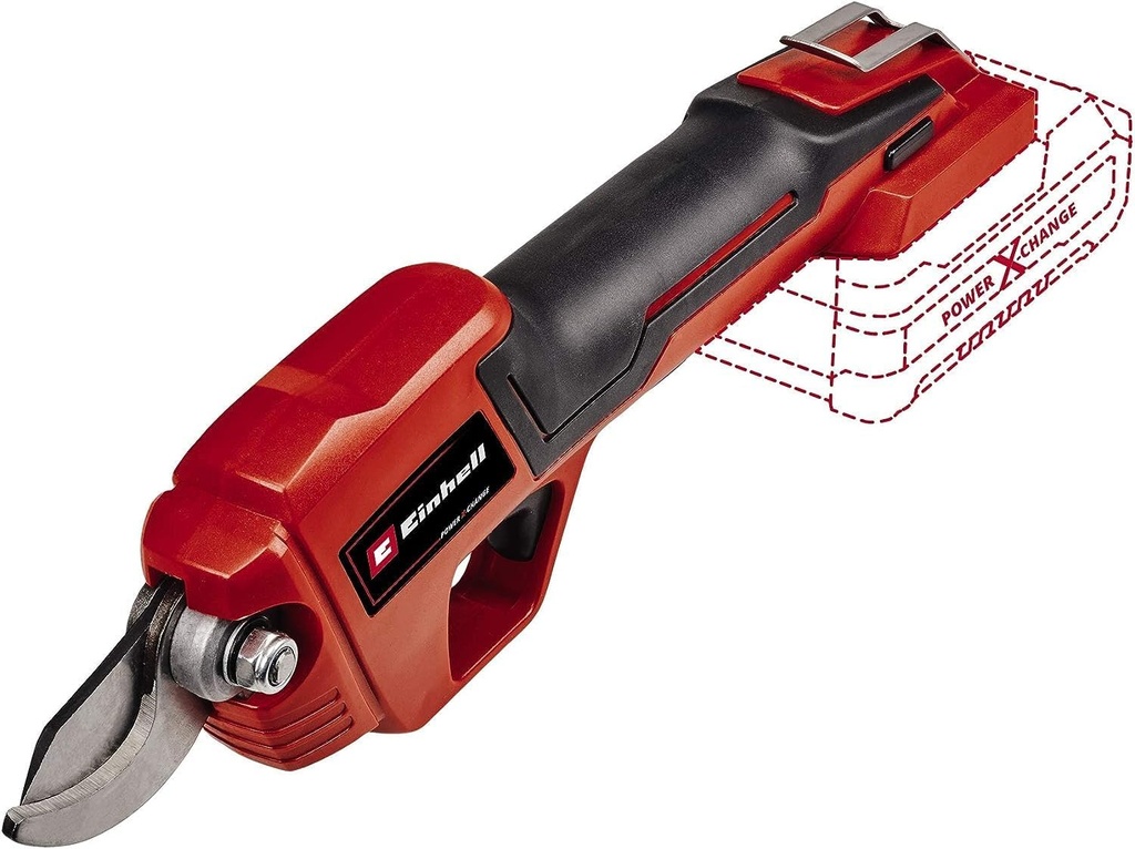 Foarfecă de tăiere fără fir Einhell GE-LS 18 Li-Solo Power X-Change (adâncime max. de tăiere 28 mm, inclusiv apărătoarea lamei, fără baterie și încărcător)