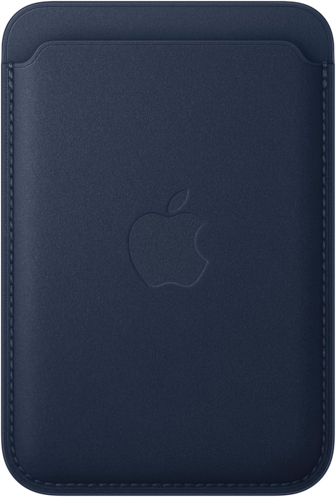 Portofel Apple iPhone Fine Weave cu MagSafe – negru
