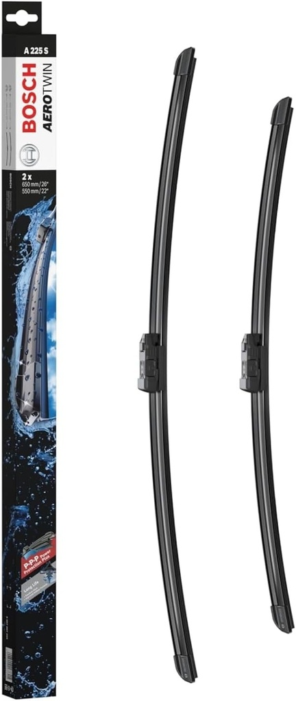 Stergatoare Bosch Aerotwin A225S, lungime 650 mm/550 mm, 1 set pentru parbriz fata