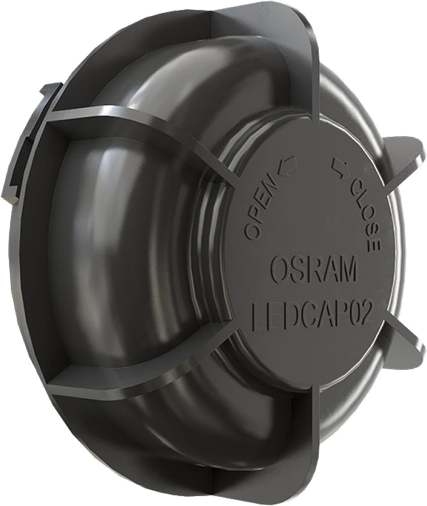 Capac de conducere OSRAM LED pentru Night Breaker H7-LED, inlocuitor pentru capacele farurilor originale (livrare: 2 capace), negru, LEDCAP02