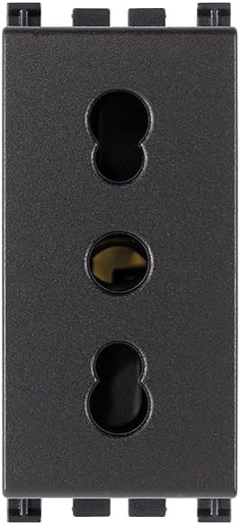 Priza Vimar 0R19203 2P+T 16A P17/11, neagra