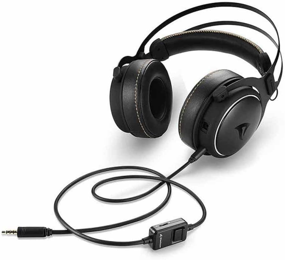 Sharkoon Skiller SGH50, Căști pentru jocuri audio de înaltă rezoluție Schwarz Ohrumschließend