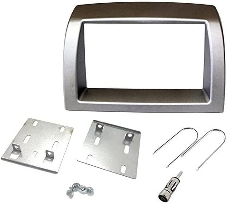 Kit de instalare radio auto Sound-way, placa frontala 2 DIN, adaptor antena, scule de demontare, compatibil cu Lancia Ypsilon din 2006 pana in 2011