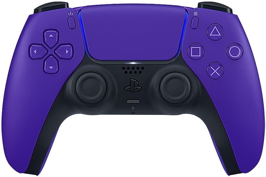 Sony, controler oficial PlayStation 5 DualSense, fara fir, baterie reincarcabila, Bluetooth, compatibil cu PS5, culoare: violet galactic