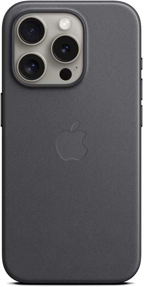 Husa Apple iPhone 15 Pro Fine Weave cu MagSafe - Taupe