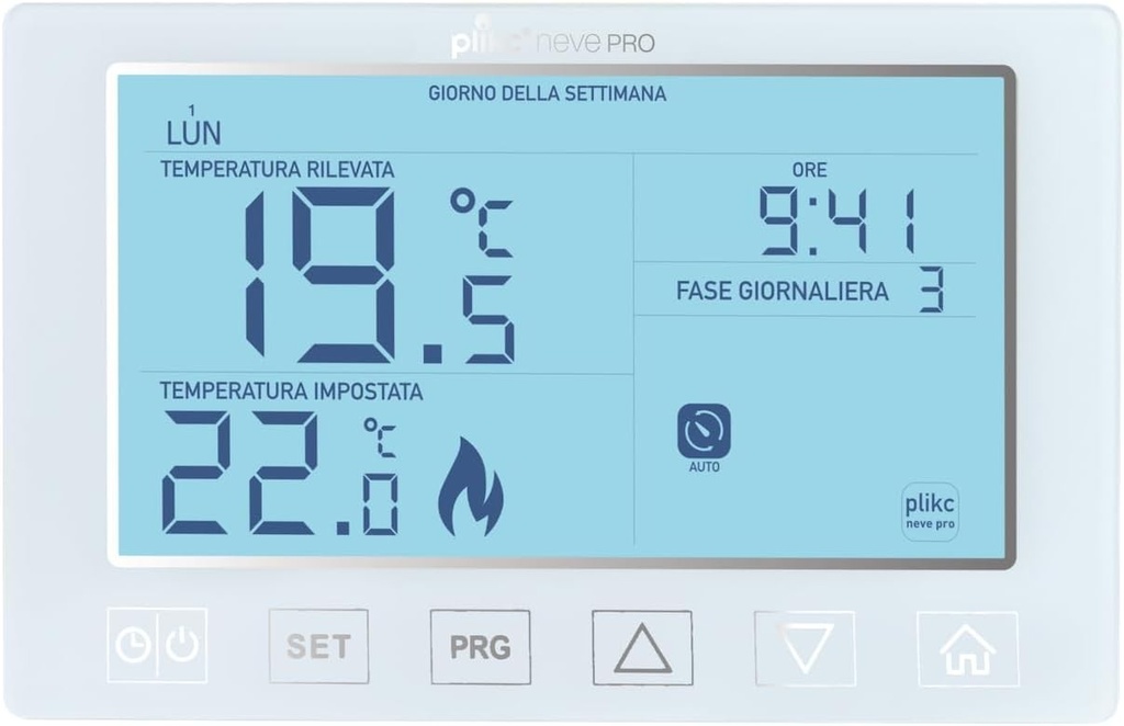 Plikc - Cronotermostat saptamanal digital - Neve (Neve PRO)