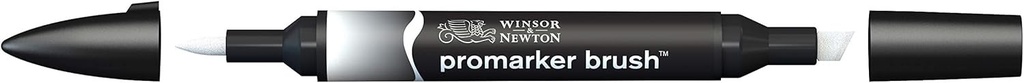 Winsor & Newton 0204339 Promarker Brush pentru desen, caligrafie, design si aspect, desen fara dungi cu dalta si varf de pensula - Blender