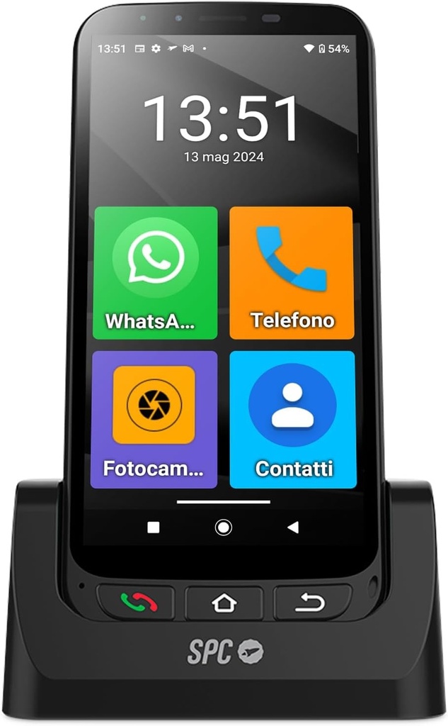 Telefon SPC Zeus 4G Pro (4GB RAM/64 GB) - Black