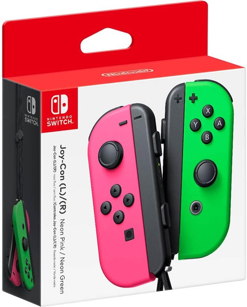 Pereche Joy-Con verde/roz, Bluetooth (Nintendo Switch)