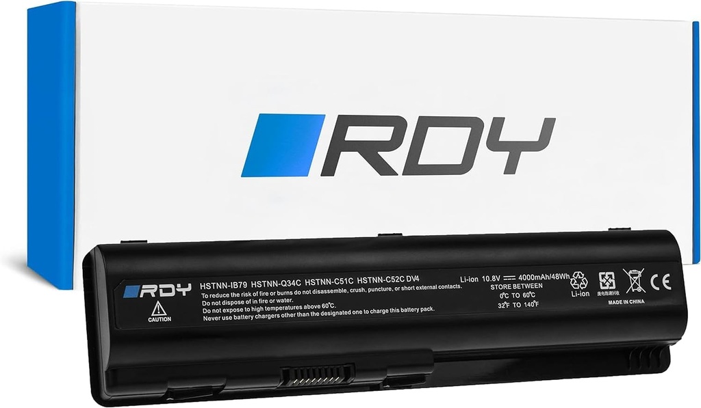 Baterie RDY EV06 HSTNN-CB72 HSTNN-LB72 HSTNN-UB72 484170-001 pentru HP Pavilion DV4 DV5 DV6 DV6-1302SW DV6-1307EW G60 G50 G70 Compaq Presario CQ60 CQ61 CQ70mAh CQ700mAh 10,8 V)