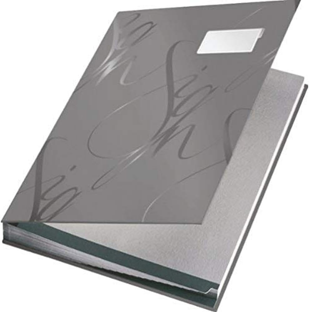 Leitz 57450085 Signature Folder Design, 18 compartimente, gri