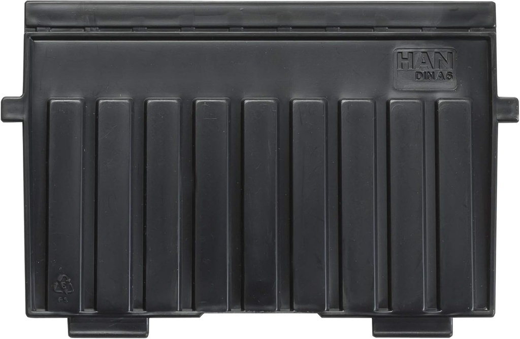 HAN 9026-13, separator orizontal DIN A6, pentru tavi si fise HAN, set de 5, negru