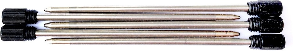 5x rezerve de schimb pentru pixuri cu cerneala neagra, rezerve pentru pixuri mini D1, (lungime 67 mm diametru 2 mm) rezerve pentru stilouri rezerve Kuli