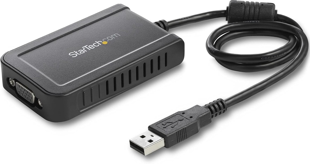 Adaptor StarTech.com USB 2.0 la VGA, Convertor USB la VGA, 1080p (Fără suport pentru macOS/ChromeOS/Linux)