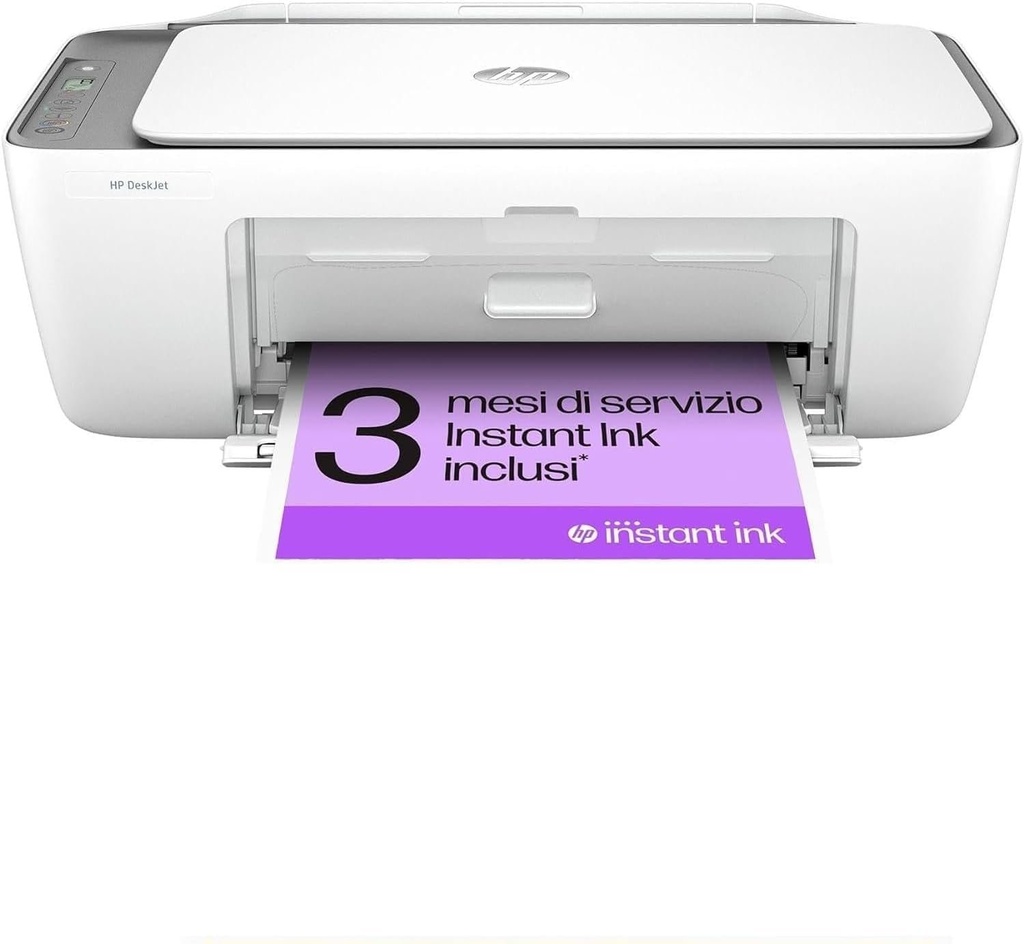 Imprimanta multifunctionala HP DeskJet 2820e, 3 luni de imprimare gratuita cu cerneala HP Instant inclusa, imprimanta, scaner, copiator, Wi-Fi